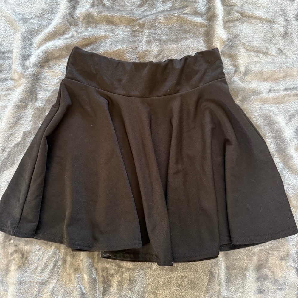 Black Skater Skirt